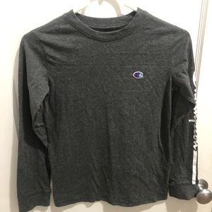 Boys Champion Long Sleeve T-Shirt